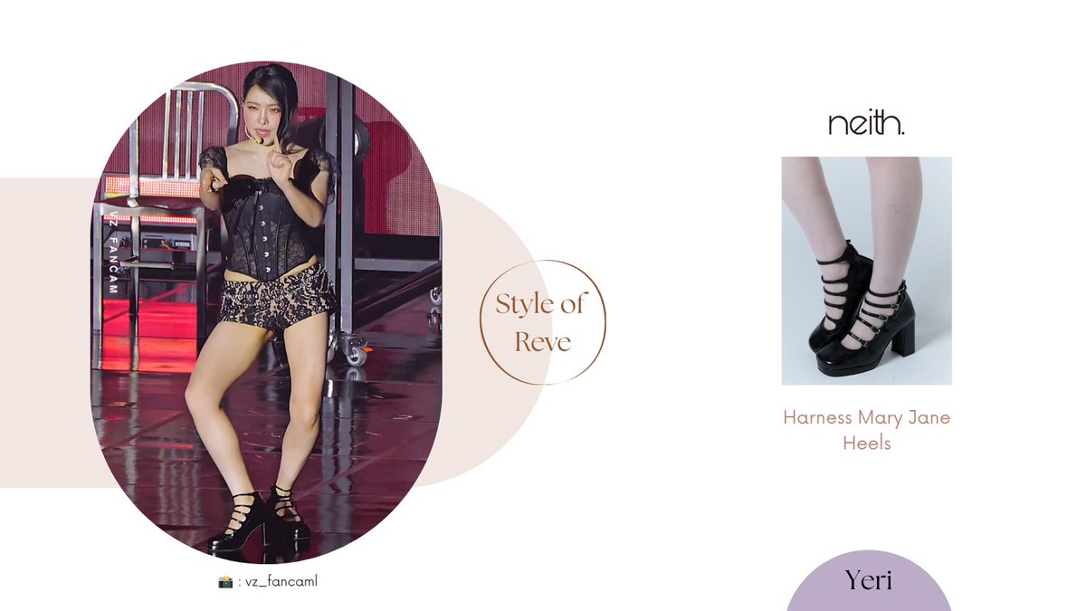 styleofreve's tweet photo. A Day in Red & Velvet • 2026 — Yeri wearing #Cider Lace Off-Shoulder See-through Lace Up Corset Blouse in Black with #FanciClub Isla Lace Mini Shorts in Black & #Neith Harness Mary Jane Heels. 💜
#RedVelvet #레드벨벳 #Yeri #예리 #styleofyeri https://t.co/oWKS4f8pnK