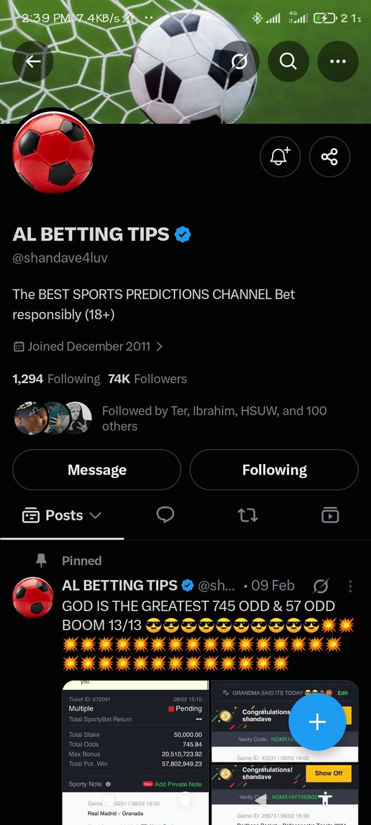 Big_Sam_Okunuga's tweet photo. @officialmoore7 @shandave4luv I've done it my boss @officialmoore7 

8167606521
Samuel Bishop Okunuga 
Opay https://t.co/jBQiIf16hS