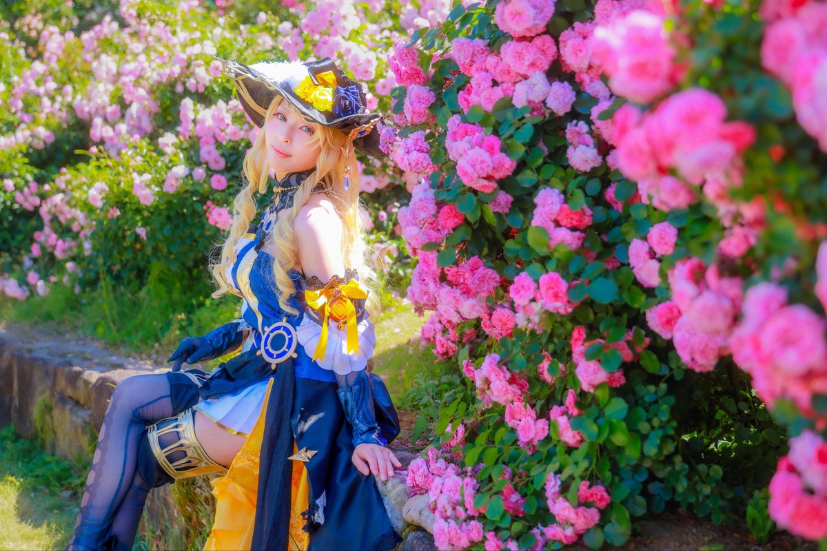sei_kai_cos's tweet photo. HBD🌹

ナヴィア*青灰
photo by @ash_camera 

#原神コスプレ 
#GenshinImpactcosplay https://t.co/iFYCQvryWn