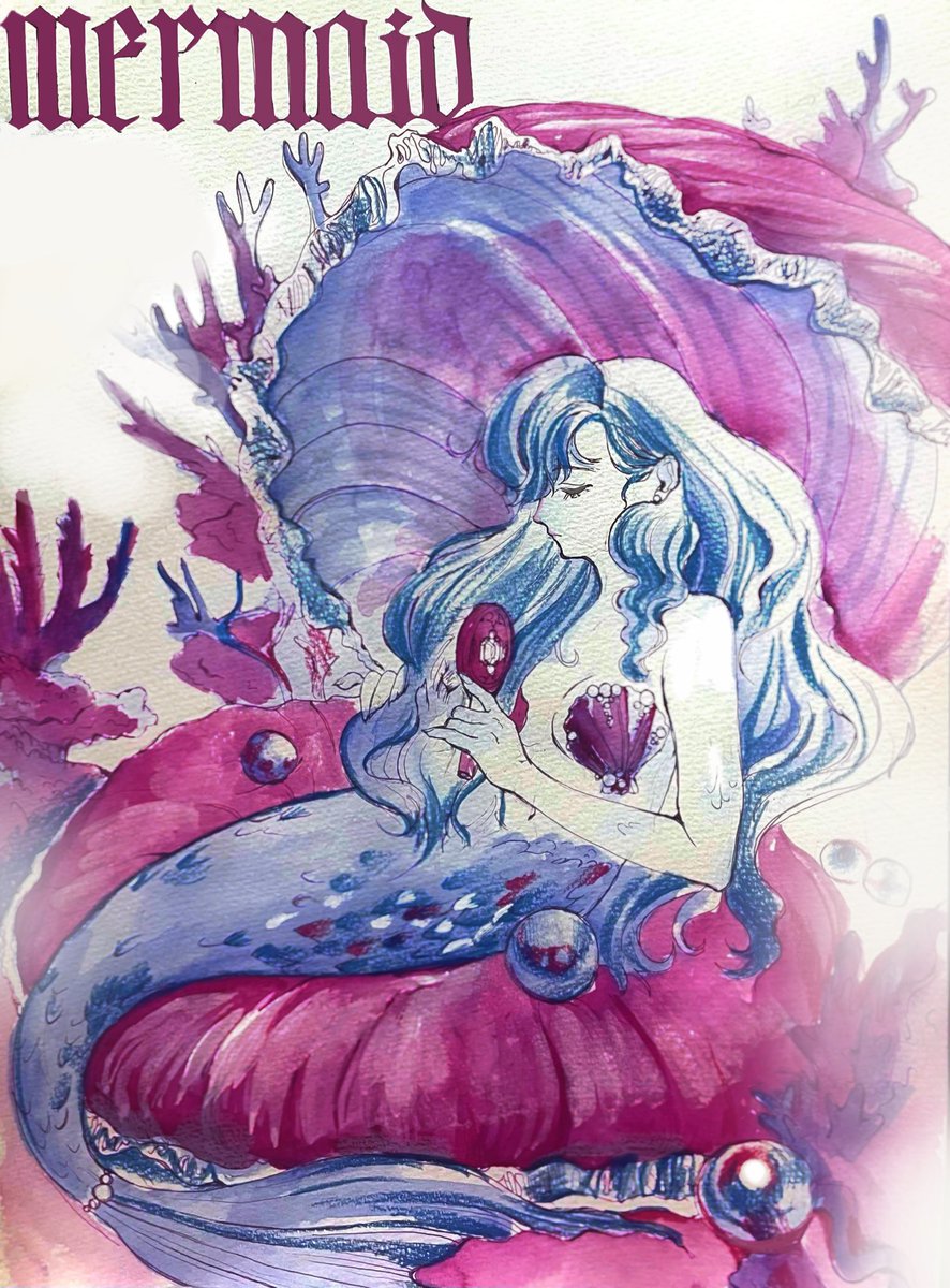 yayoyo____'s tweet photo. 🧜‍♀️
#illustration #イラスト https://t.co/RNKjqb7kom