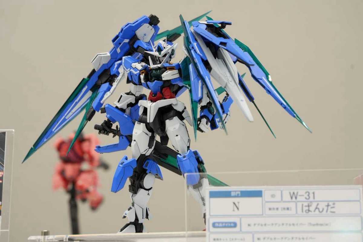 w_mokeiken's tweet photo. #かんもれん33

わせもけからは2作品が受賞しました！

HG・SD部門 金賞🥇
作品名:ガンダムマルコシアス ペルクトル〔2026Rebuild〕
作者:ぱんだ

新人部門 銀賞🥈
作品名:MG ダブルオークアンタフルセイバー〔TypeRegular〕
作者:ぱんだ

新入生のぱんだ君が金賞銀賞を受賞。
期待の新人です！ https://t.co/H1GP75gtyc
