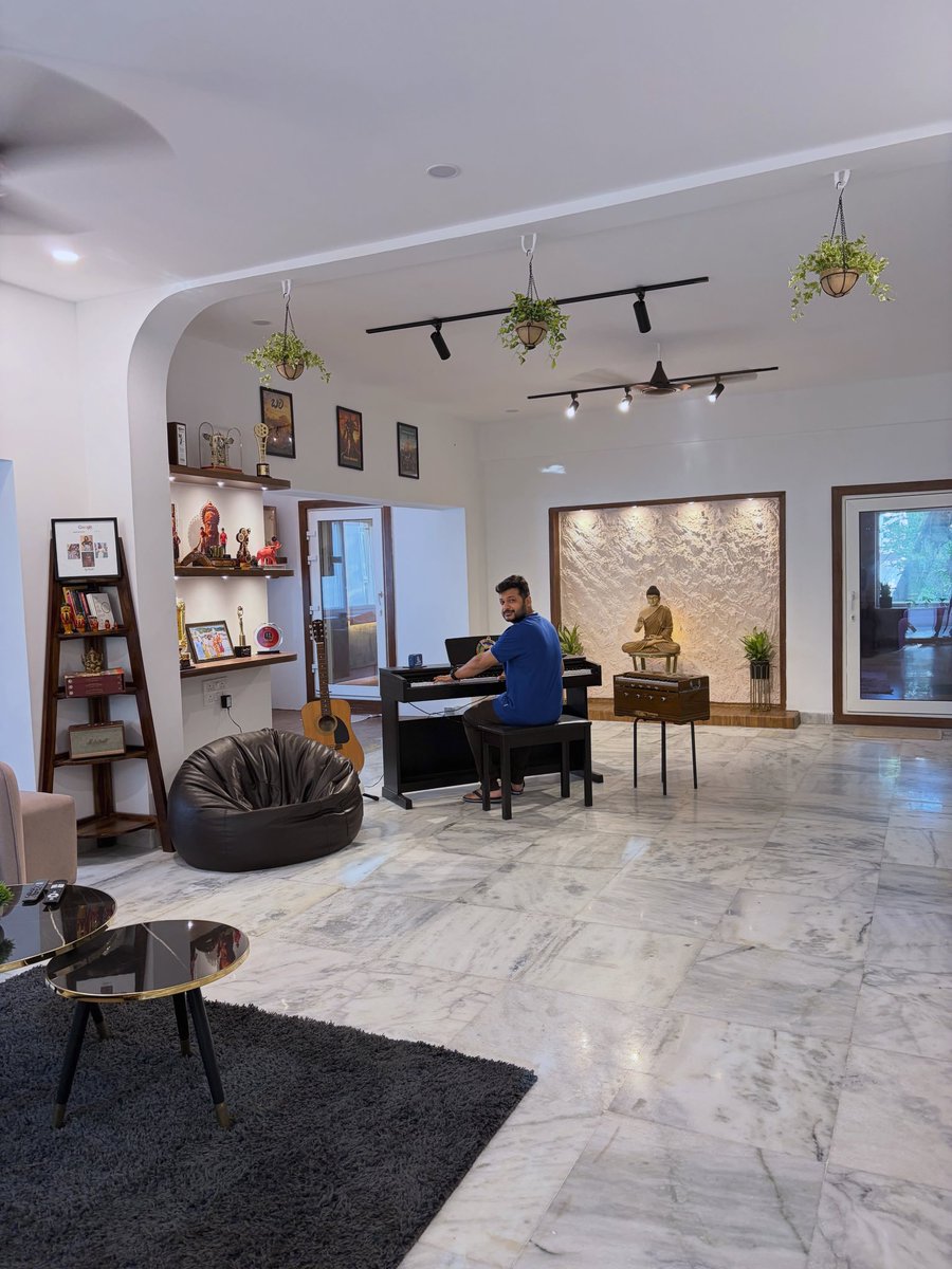 anudeepdev's tweet photo. A new space. A new sound. A new energy. 🎶✨

For better music.
For better quality.
For better vibes.
For bigger ideas.
For creating, experimenting, and bringing every musical dream to life.

Welcome to my new world. 🎧❤️
Where ideas turn into music, and music turns into magic. https://t.co/FUbS9OKXZd