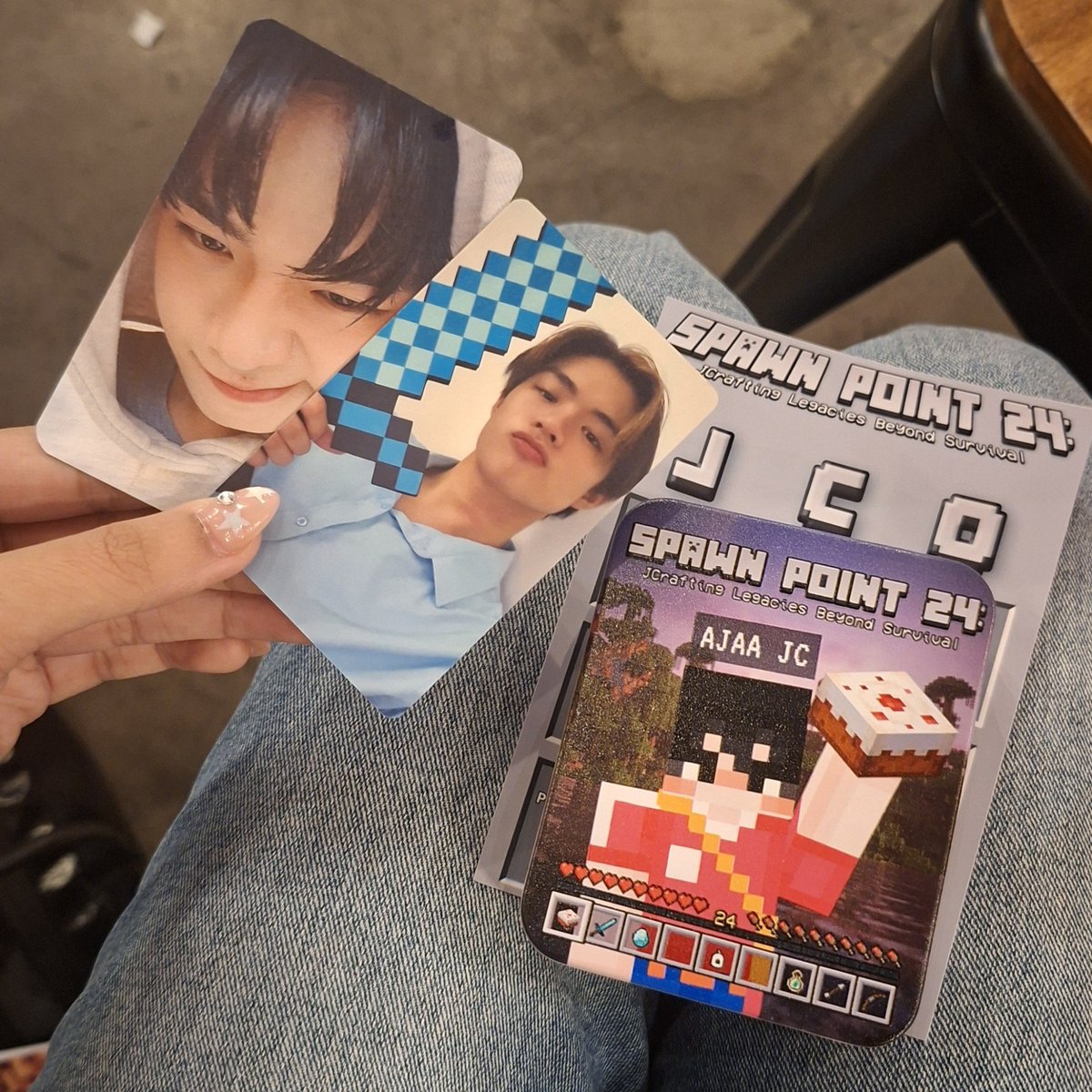 ajoonaice's tweet photo. hello... appreciation post lang to all team jco and sa mga hanies na umampon sakin kanina 🥺 thank u SOOO MUCH PO !! this is my first ajaa cse xD see u soon ulittt #shytype
JCRAFTING LEGACIES TOGETHER
#HappyJCDay #0819JCBirth
#AJAA #AJAA_JC
@AJAAofc @jcdacillo______ @teamjcofc https://t.co/JdGnxT6ZQb