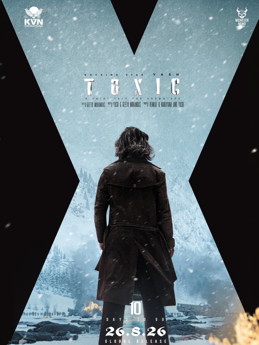 The chaos is about to hit.. ⚡️ #ToxicTheMovie storms cinemas in