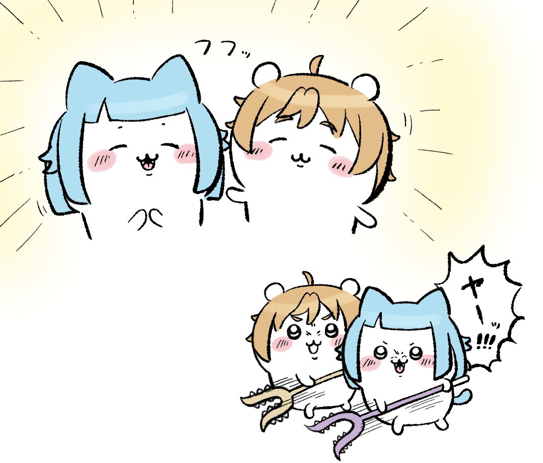 miyuki_enst's tweet photo. ちいともやとハジワレ　※一部目トレス https://t.co/GLehGm4oav