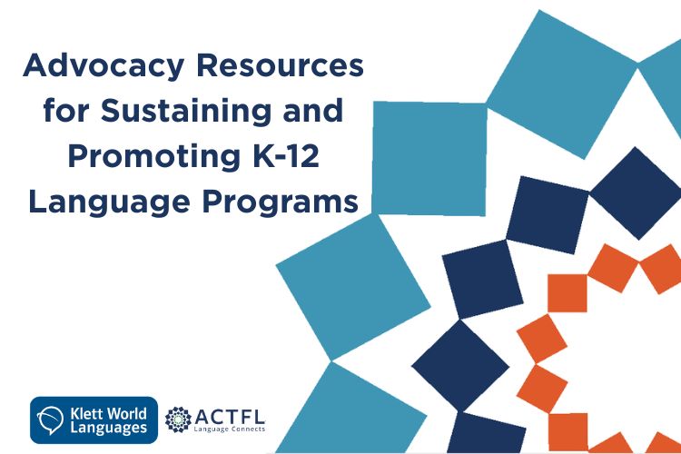 actfl's tweet photo. Strengthen your language program with a strategic approach to advocacy. 📣

Join Advocacy Resources for Sustaining and Promoting K–12 Language Programs.

Courses are FREE for ACTFL members.

Purchase now: https://t.co/0GOxWYeHIw. https://t.co/w4t75Pb94h