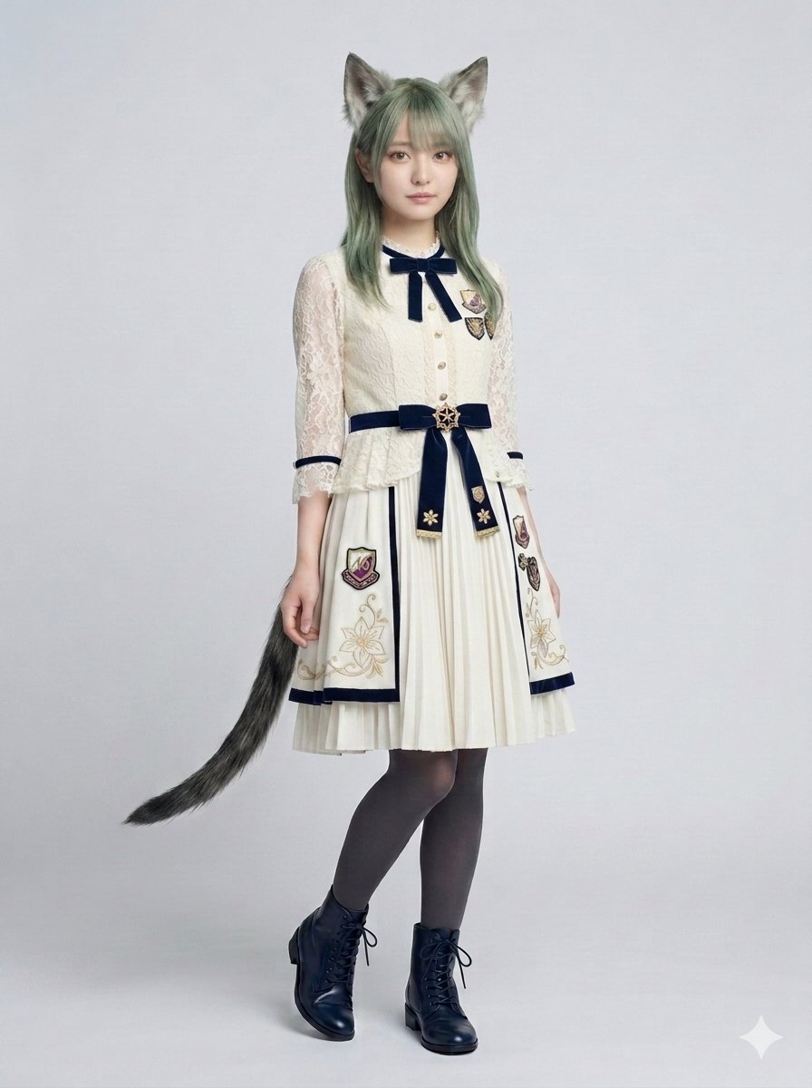 kin68000's tweet photo. ヤニねこに乃木坂風の衣装を着せた画像を
AIさんに生成して貰ったにゃあ
何かヤニねこというより妹子みたいになったにゃあ https://t.co/6IpVJG5fA2