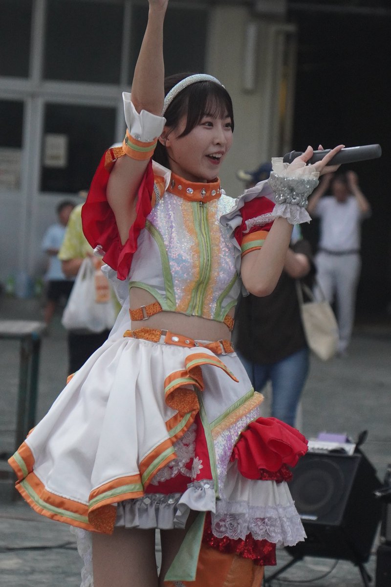Mt_8million's tweet photo. 20260815 中田学区ふれあい夏祭り

夏祭り🎆にアイドル👭で盛り上がり🙌

うちの近くでも広がれば🌐いいなぁ🏵️

#オレンジリーフ
#オレンジ日記
#OrangeLeaf
#みゆう
#まな
#おれんず https://t.co/BCFdu7sbCS