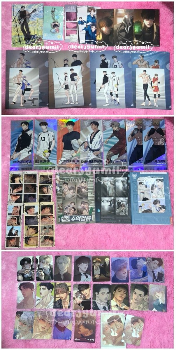 dearjyumil's tweet photo. wts manhwa photocard

•price by dm aja
•boleh keep/booked
•co 🍊 (split)
•ready ina

📍Tangerang

#warungbl #warungmanhwa https://t.co/9tQICmlVg7