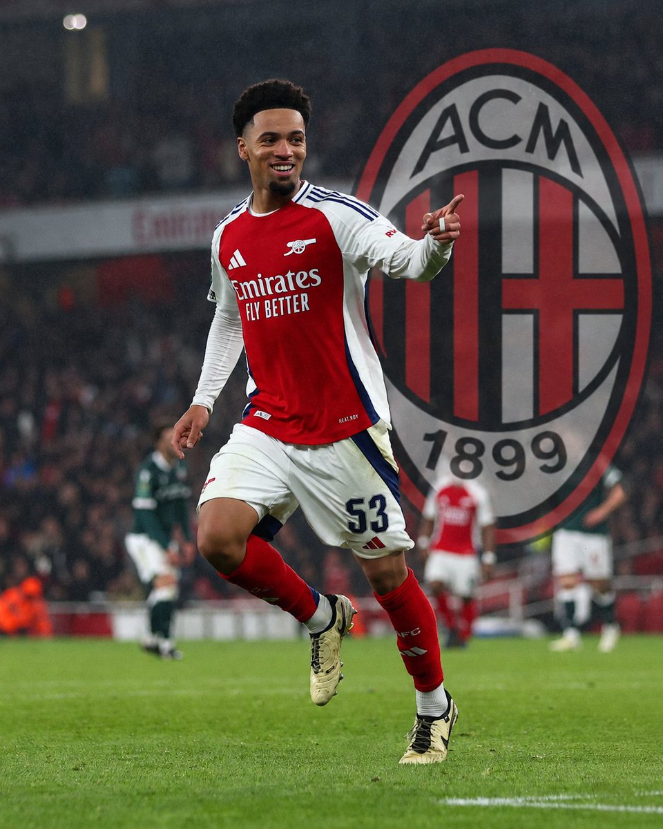 ACMilanContext's tweet photo. 🚨 BREAKING: AC Milan ready to make a FINAL OFFER for Ethan Nwaneri.

Nwaneri is highly rated by Ruben Amorim, and Milan are now expected to return with one final offer.

The player is expected to leave Arsenal this summer and was not even included on the bench against Man City today. 

Milan’s first proposal — a loan with a €40M option to buy — was rejected by Arsenal.