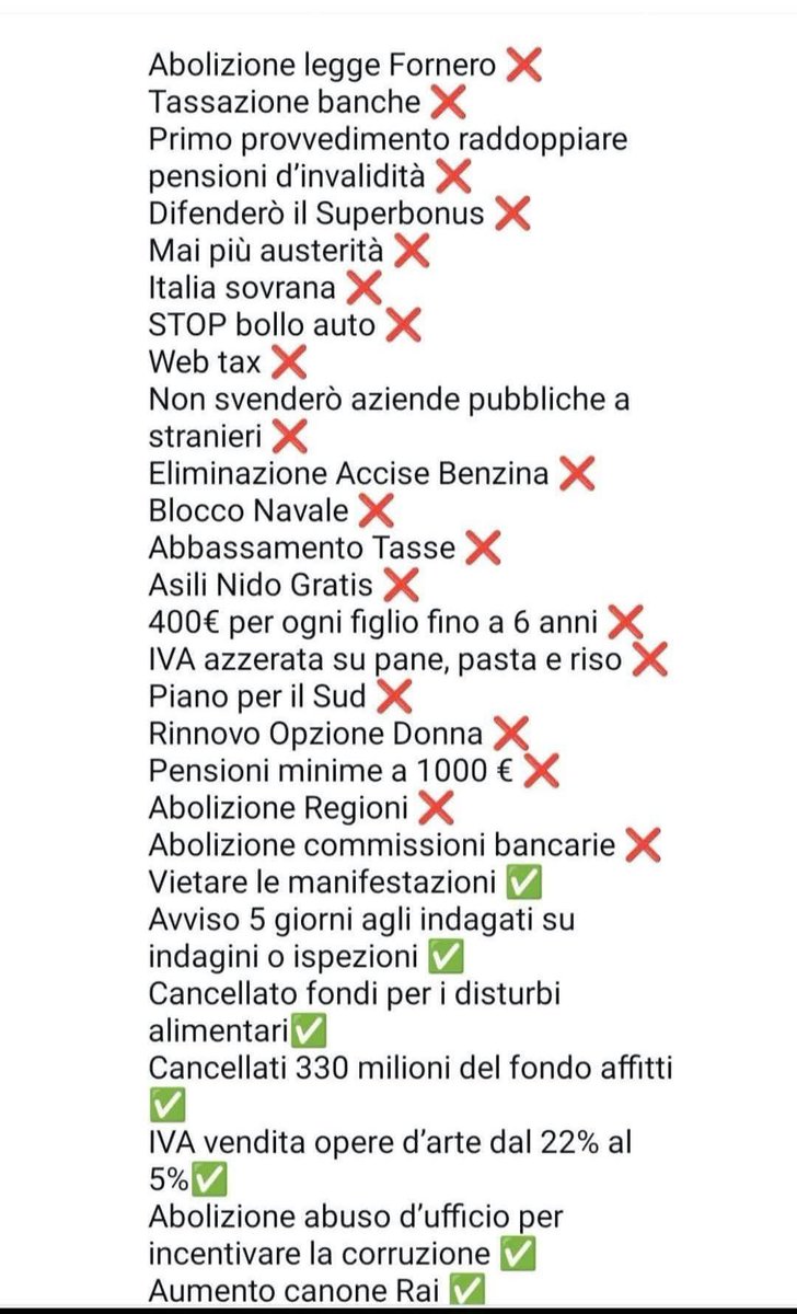 SimoneSilvan2's tweet photo. Il governo dei record di promesse mantenute.. https://t.co/NafYMPAoqn