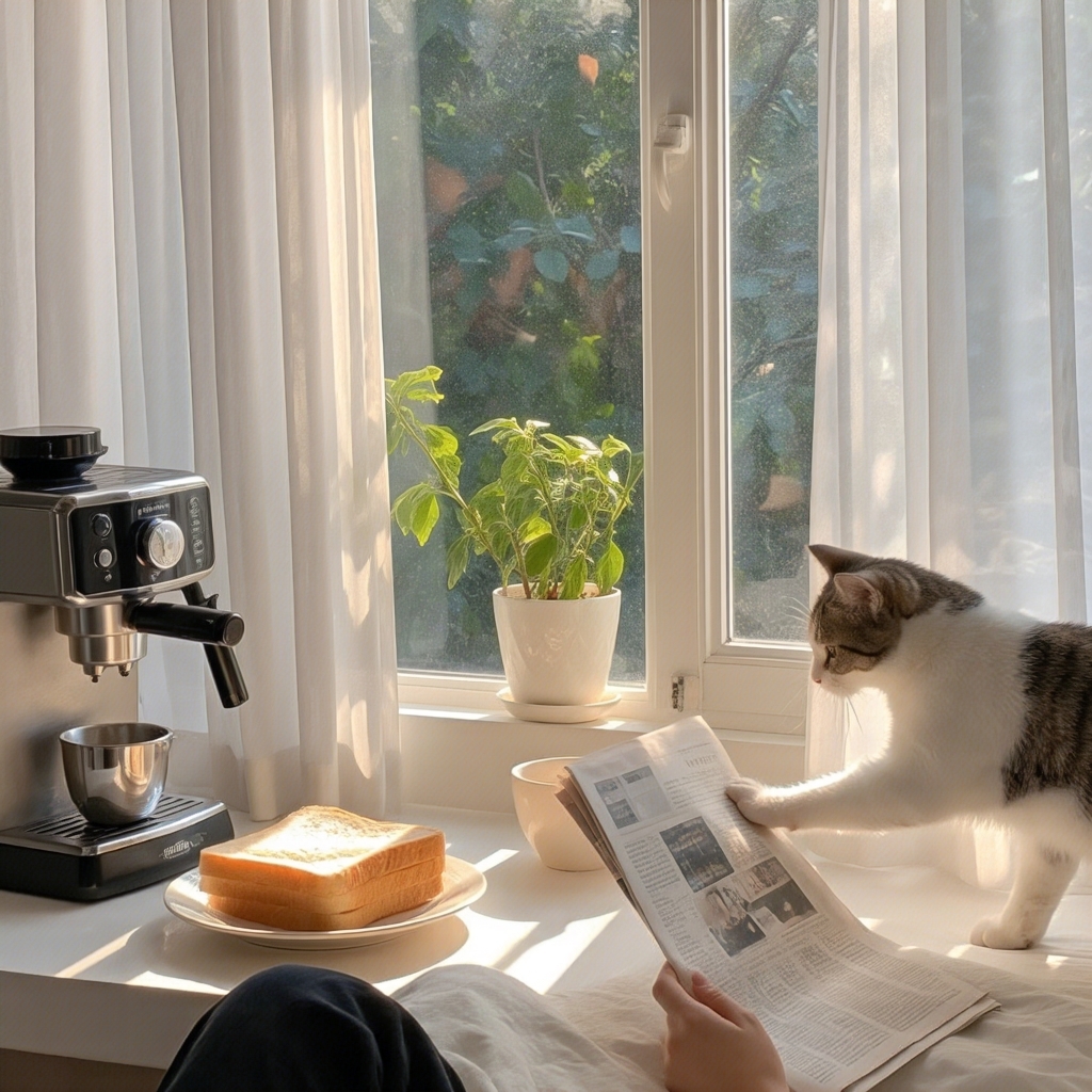 thomas_umio's tweet photo. Curl up with a warm tea u0026 a good book on the sofa—small joys make cozy home vibes ， https://t.co/YTN54mVRyU