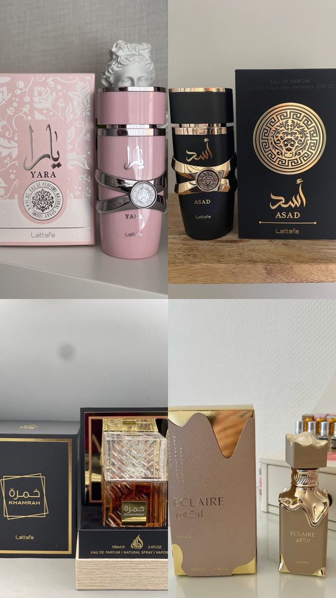 itsinutopia's tweet photo. Under 50k perfumes 

lattafa yara - 35k
lattafa asad - 30k
lattafa khamrah - 45k
lattafa eclaire - 50k
oud al layl - 18k
angham - 40k
ramz lattafa - 28k
vintage radio - 42k https://t.co/mJJPgPTJpp
