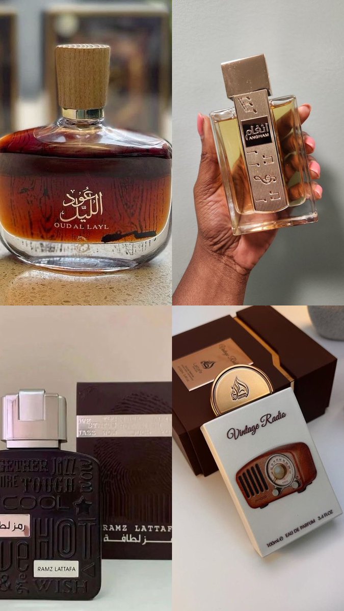 itsinutopia's tweet photo. Under 50k perfumes 

lattafa yara - 35k
lattafa asad - 30k
lattafa khamrah - 45k
lattafa eclaire - 50k
oud al layl - 18k
angham - 40k
ramz lattafa - 28k
vintage radio - 42k https://t.co/mJJPgPTJpp