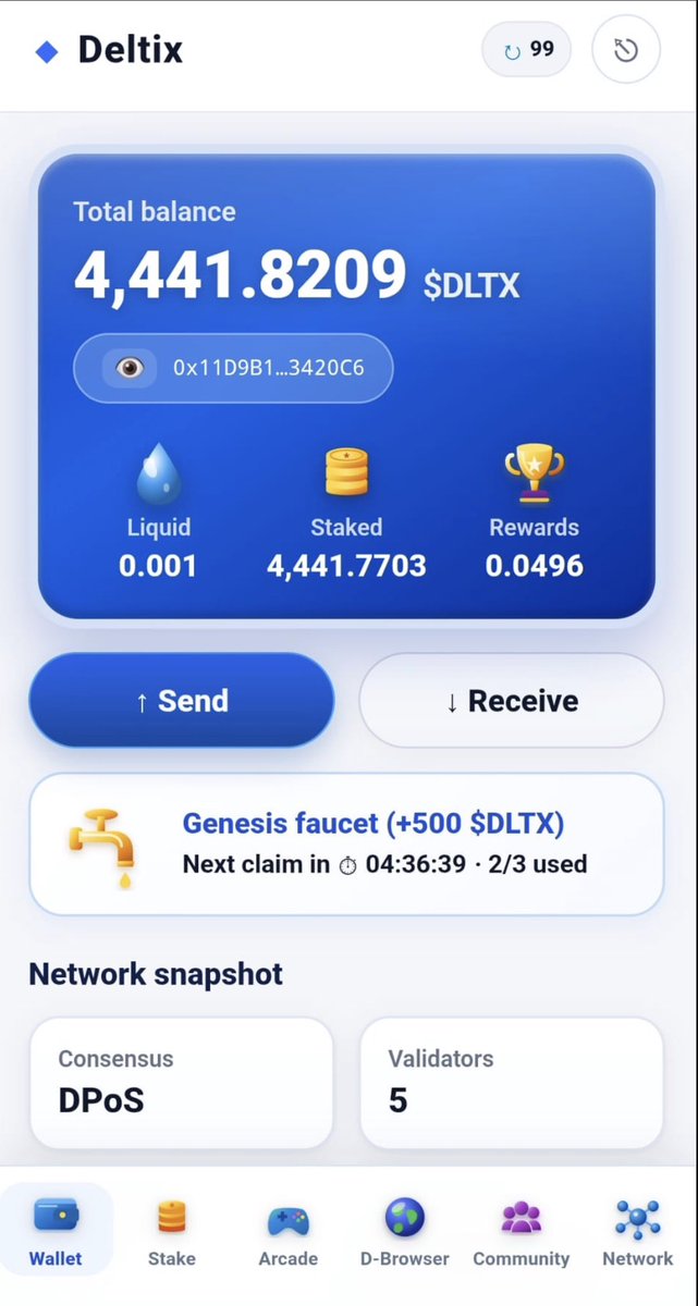 Digitalgold1979's tweet photo. Deltix is giving us lot of surprises 
Deltix App New look 

#ANetwork #ANet #wANet #Deltix https://t.co/6XkI0lBqSV