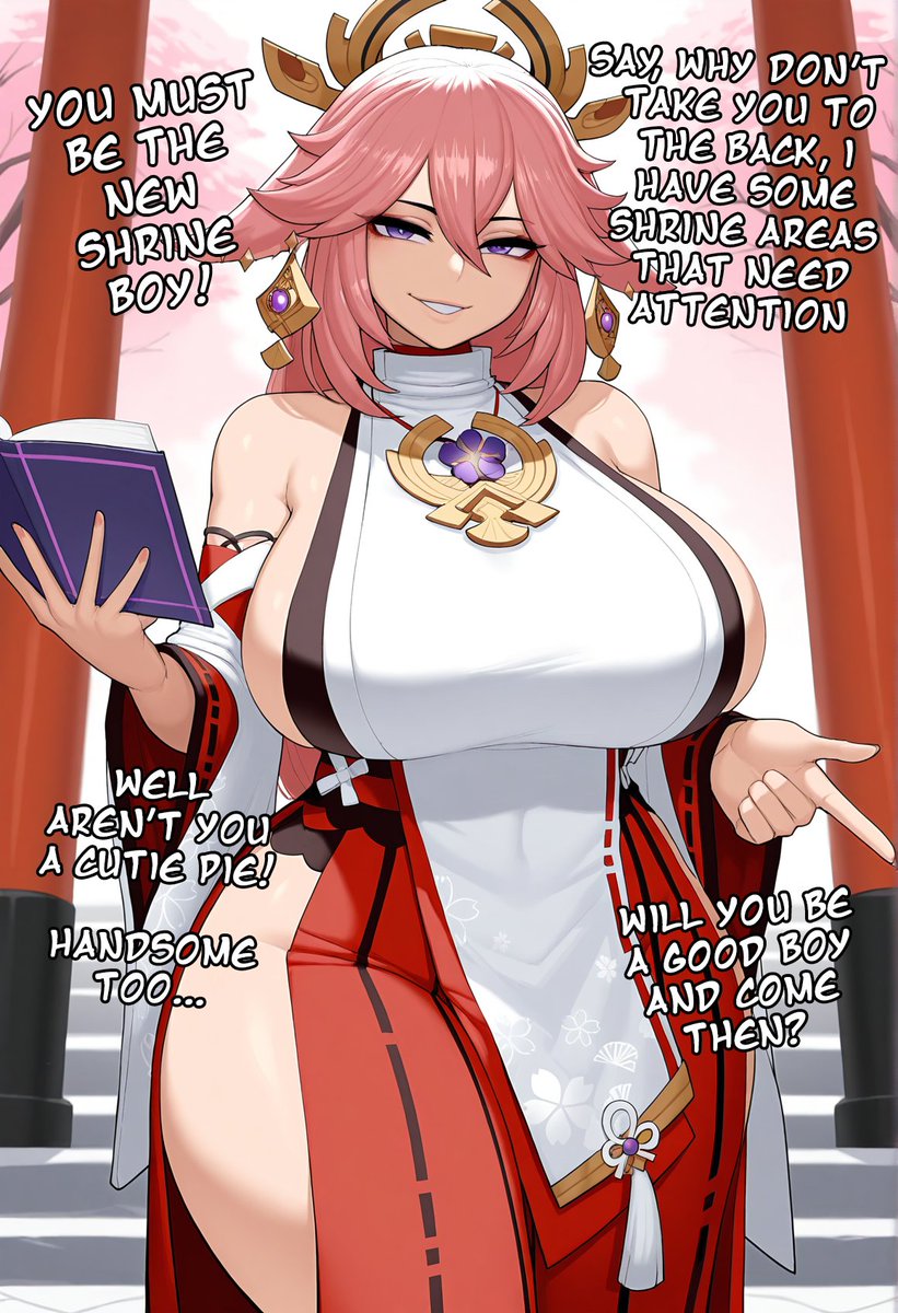 YukinyamiSFW's tweet photo. yae miko genshin impact sfw (1/2)

full comic in the comments! https://t.co/2voytPmexE