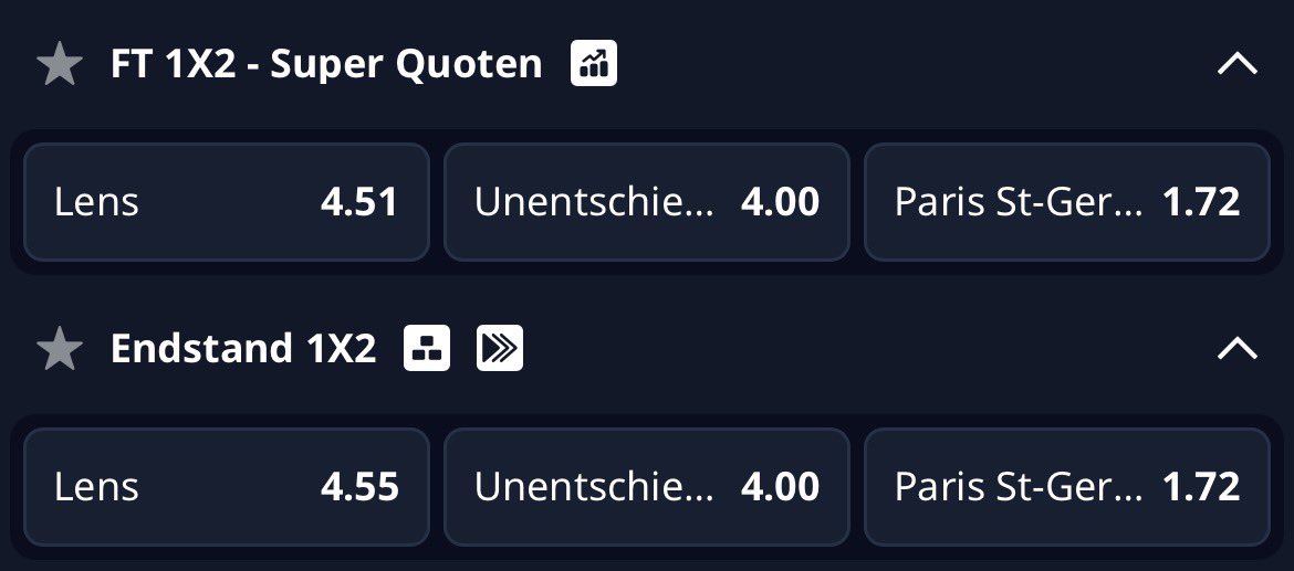codedennylo's tweet photo. 🇫🇷 France Super Cup Final 🏆

RC Lens 🆚 PSG

MyBet odds looking good — What should I bet on? 👀

🎯 Comment your Correct Score + 1 Goalscorer for a chance to win $50!

Requirements:
👥 Join our Discord
@ Tag a friend , Like x RT

Good luck legends! https://t.co/Kvlgg1weJz