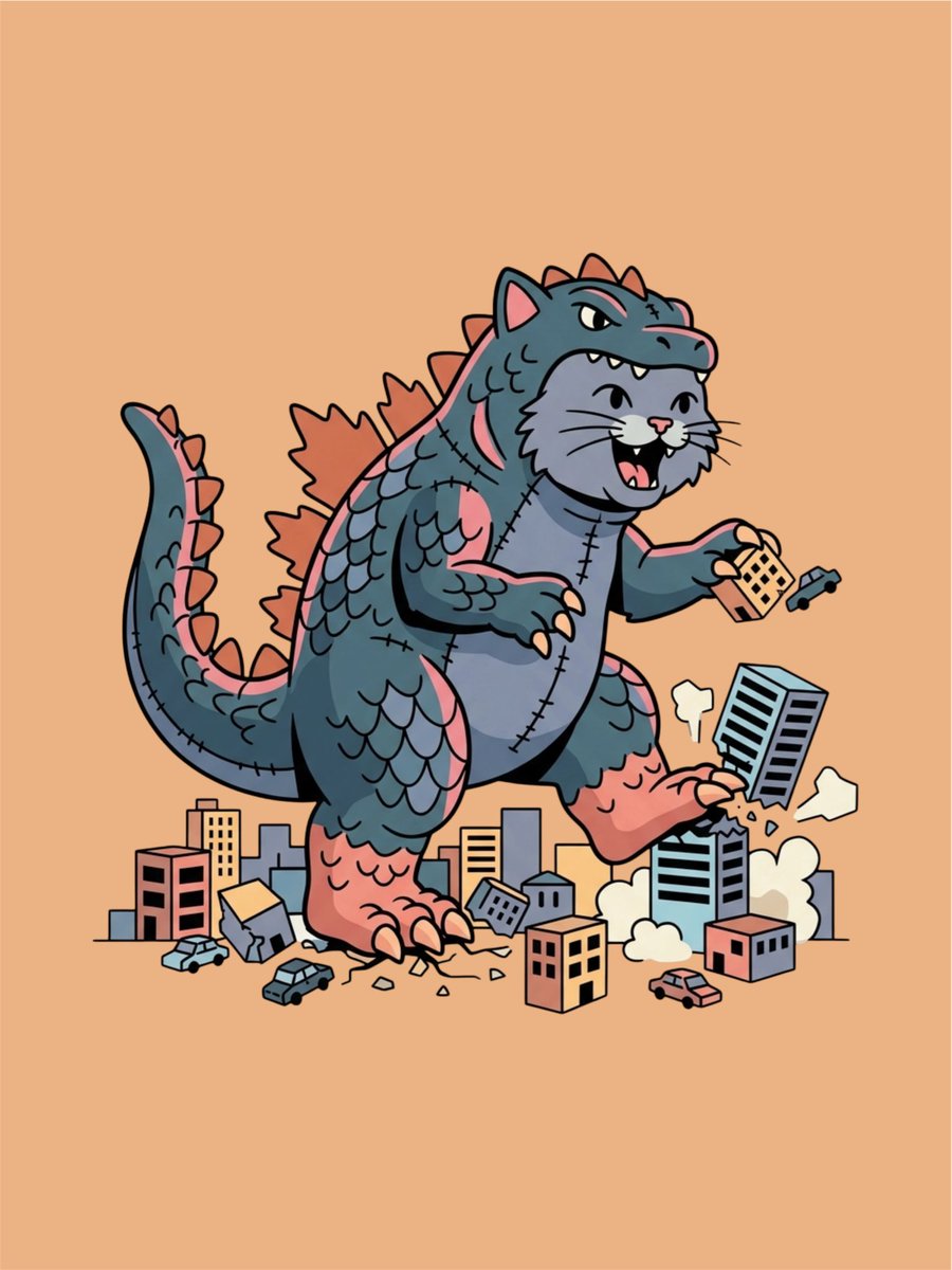 nozukame's tweet photo. #cat #illustration #digitalart https://t.co/sSWgUD0lqP