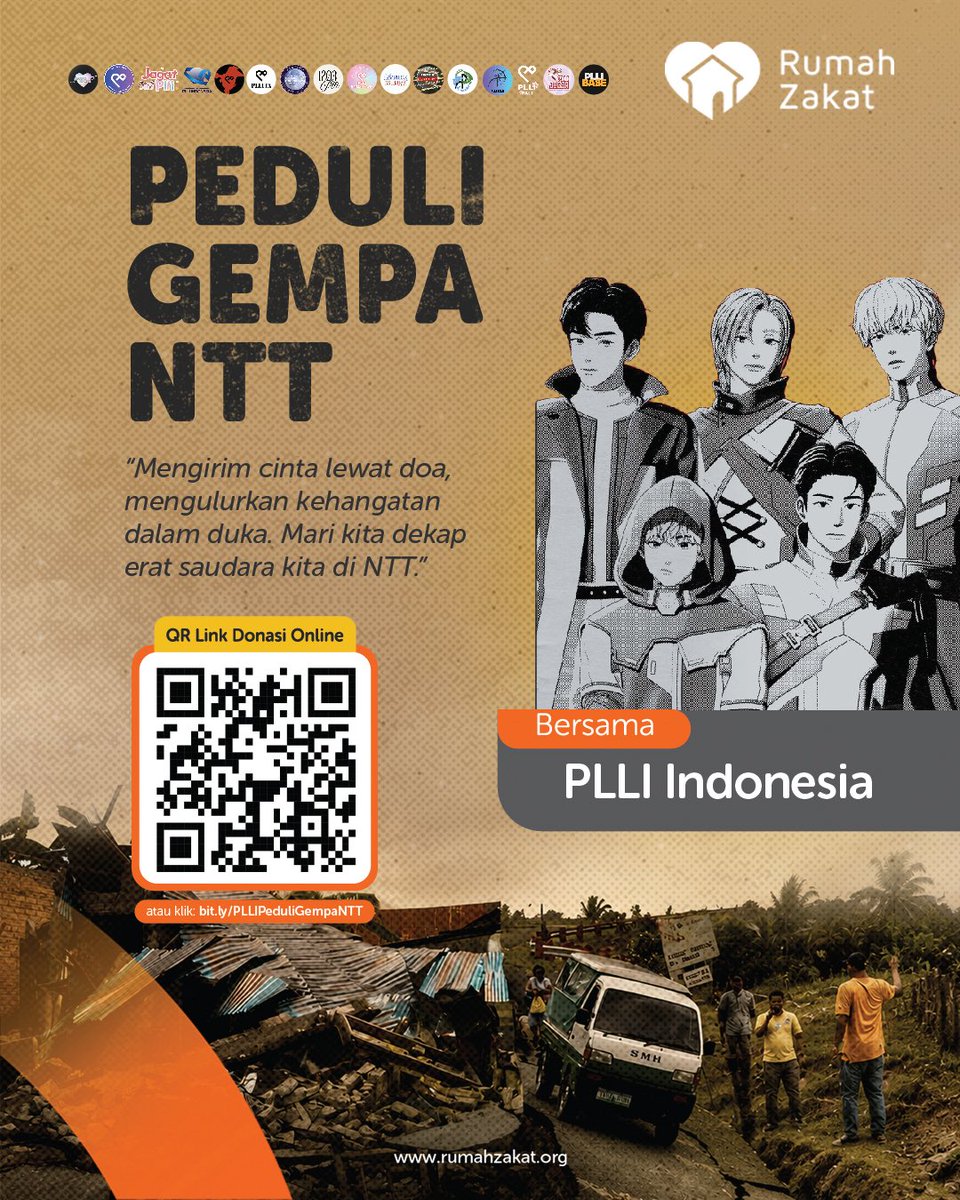 silvervenus_'s tweet photo. Gempa bumi yang melanda NTT meninggalkan dampak bagi banyak warga dan mengganggu aktivitas serta kebutuhan sehari-hari.

PLLI, yuk bersama-sama ulurkan tangan untuk saudara kita yang terdampak melalui donasi PLLI Indonesia X @rumahzakat 
 🔗Link donasi: https://t.co/o9QYwLsgHv https://t.co/dGnBWURnBw