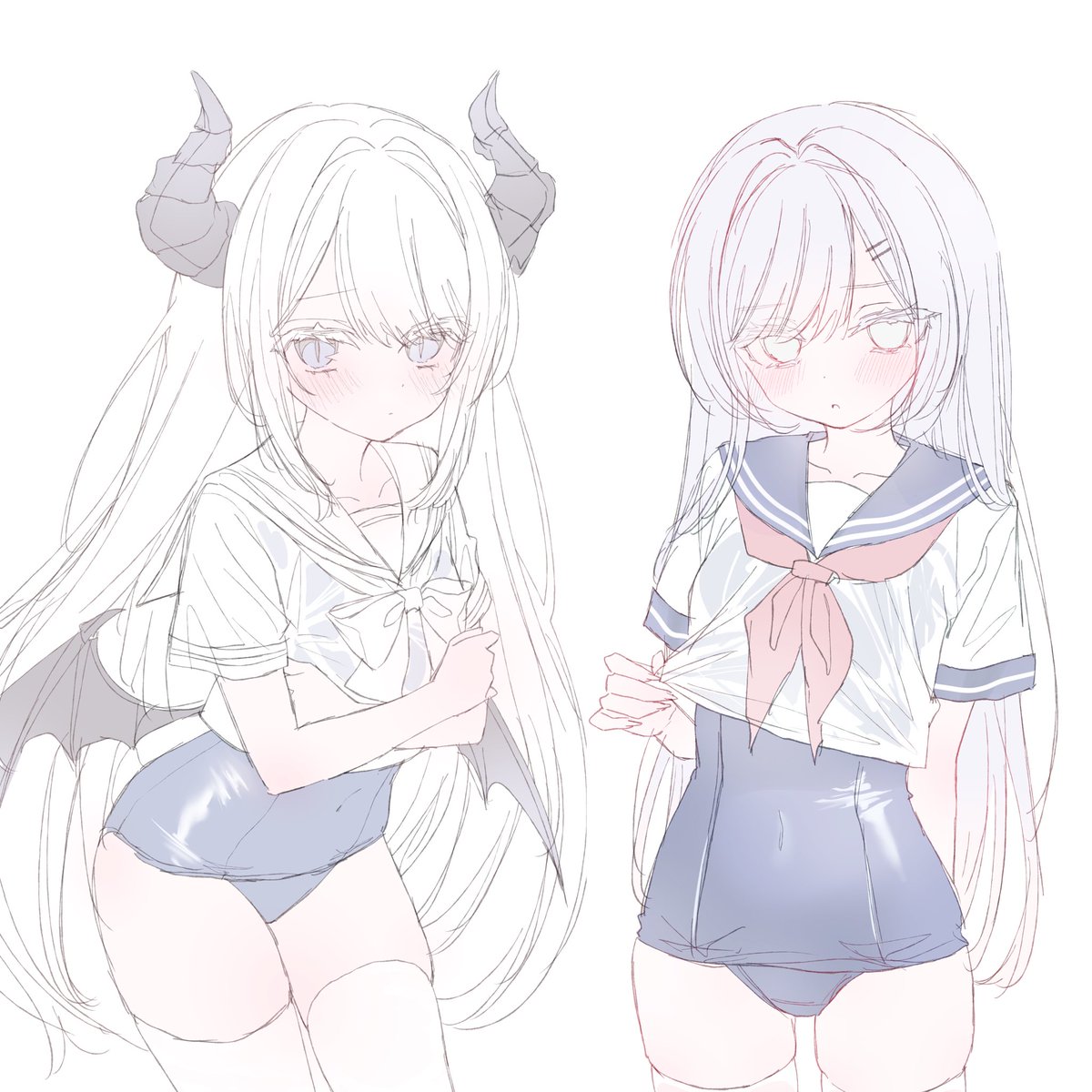 rheaxui's tweet photo. こんな感じのラフなイラスト描いていいよって方いらっしゃいましたら、リプに詳細お願いします🫧
#いいねしたVTuberさんを描く https://t.co/YxPx128aCB