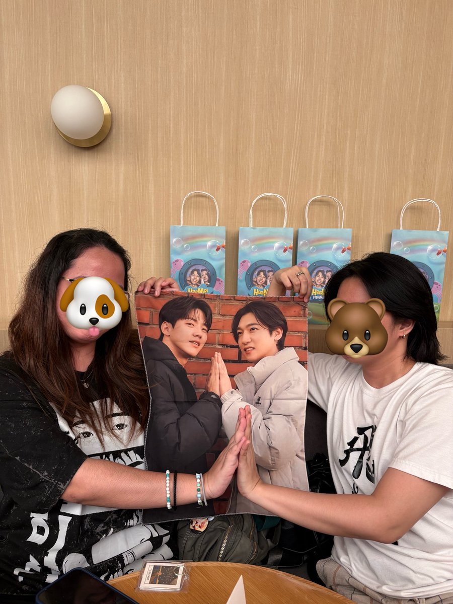 satoorini's tweet photo. fishing trip pt.1 featuring busan bros 🐻🐶🐟🎣 

(sa wakas natuloy na ang amats n yan 🥹💙)
#HaemolFishingTrip @haemoldayph https://t.co/LQCibVWqaN