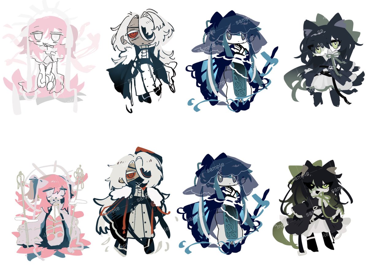 fruit_fulful's tweet photo. キャラデザ案メモが流行ってる https://t.co/16CY5FOSnp