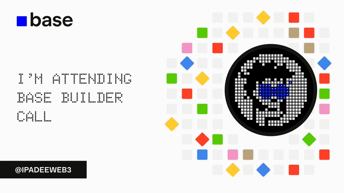 ipadeeWeb3's tweet photo. Base is the blockchain for global finance 🌎

The first Base Global Builder Call brought together 7,500+ attendees, hosted by @saxenasaheb &amp; @Nibel_eth, with @jessepollak joining as a special guest.

Here’s the full recap 👇 https://t.co/FeILLgyNZc