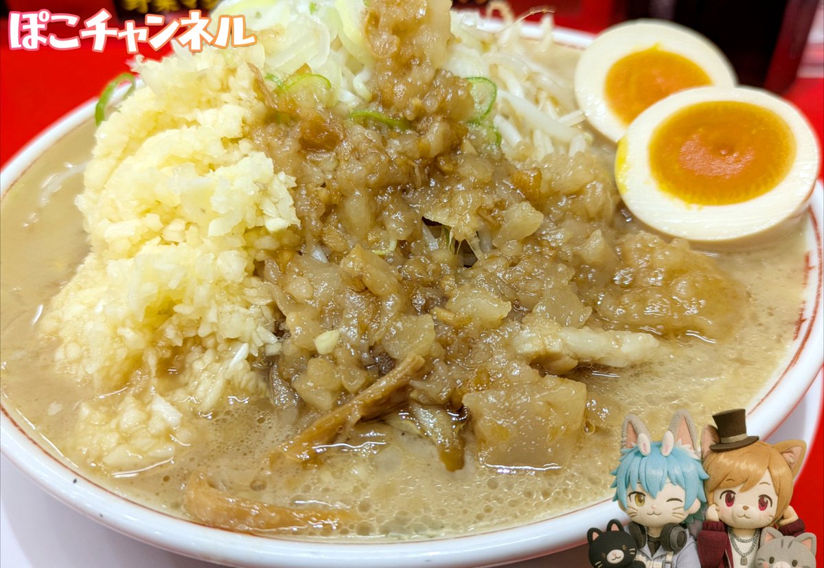 100_poco's tweet photo. 明日からお仕事💦
アプリインストールして味玉頂きました😋
にんにく盛り盛り✨
ご馳走様でした🙏

#これだ製麺 https://t.co/SrnZGJ2AYw