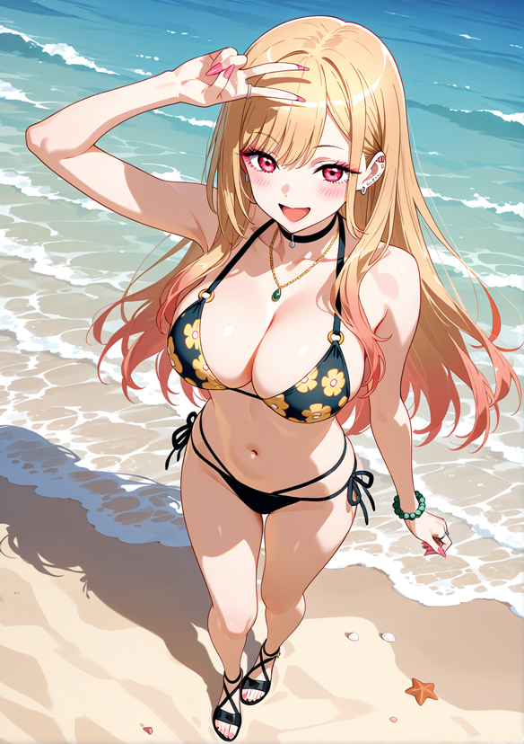 StudioSR69's tweet photo. 喜多川海夢（その着せ替え人形は恋をする）
水着ver. https://t.co/ptZ0hbAW1t