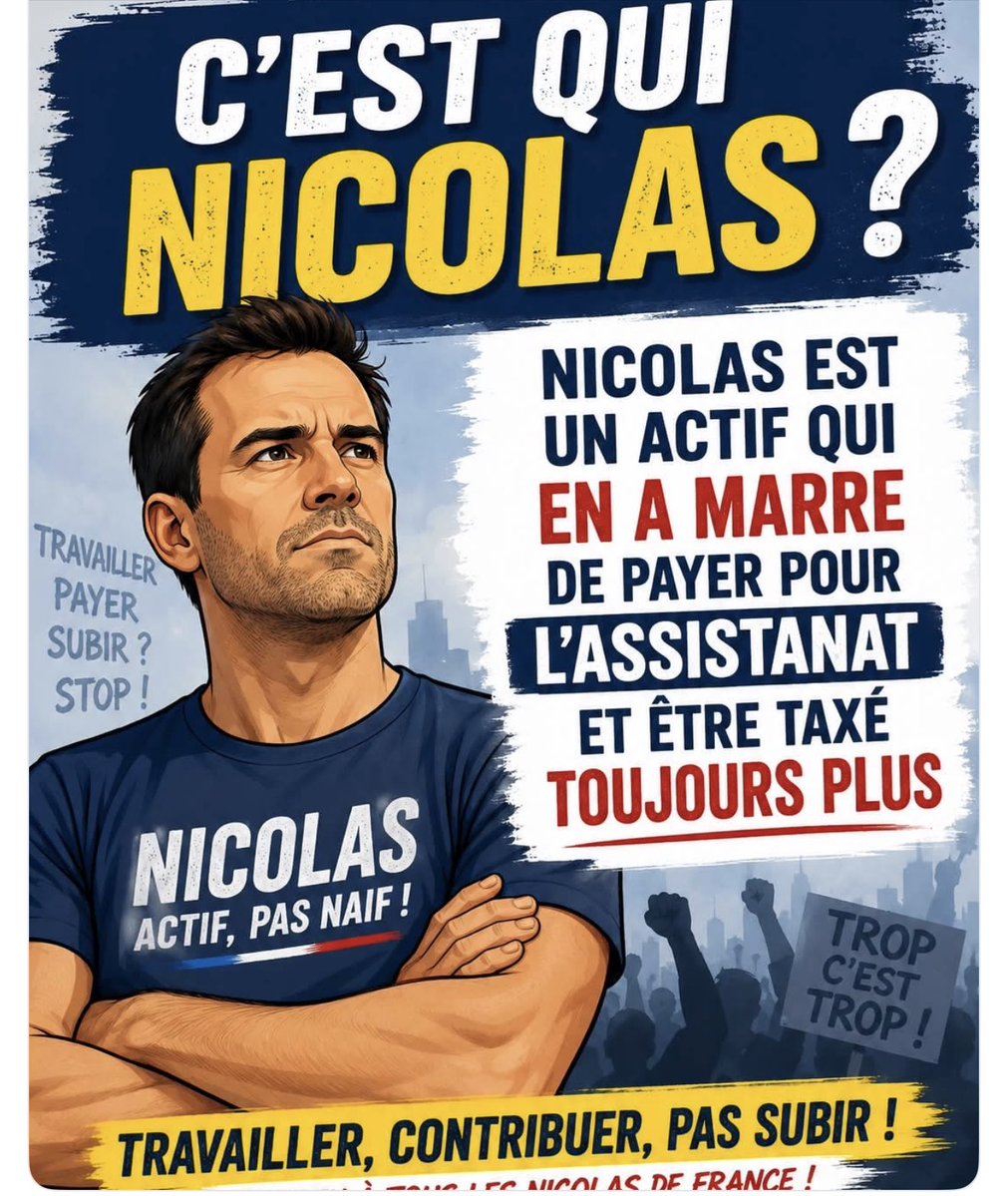 Fred_Besancon's tweet photo. Il n’y a pas que les Nicolas qui en ont marre 🤬🤬 https://t.co/mgXIHizpWY