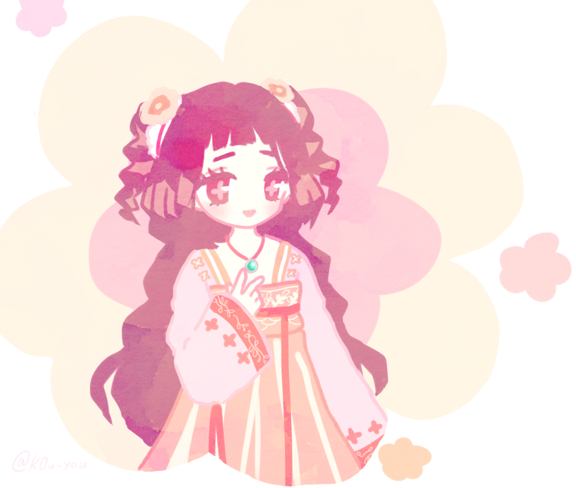 K0u_you's tweet photo. リンバスの女の子ちょこちょこ描いてたのにこっちで投げて��かった　3枚目だけ古い！（チュートリアル遊んだ直後に描いたやつ） https://t.co/AqlgFZtBC8