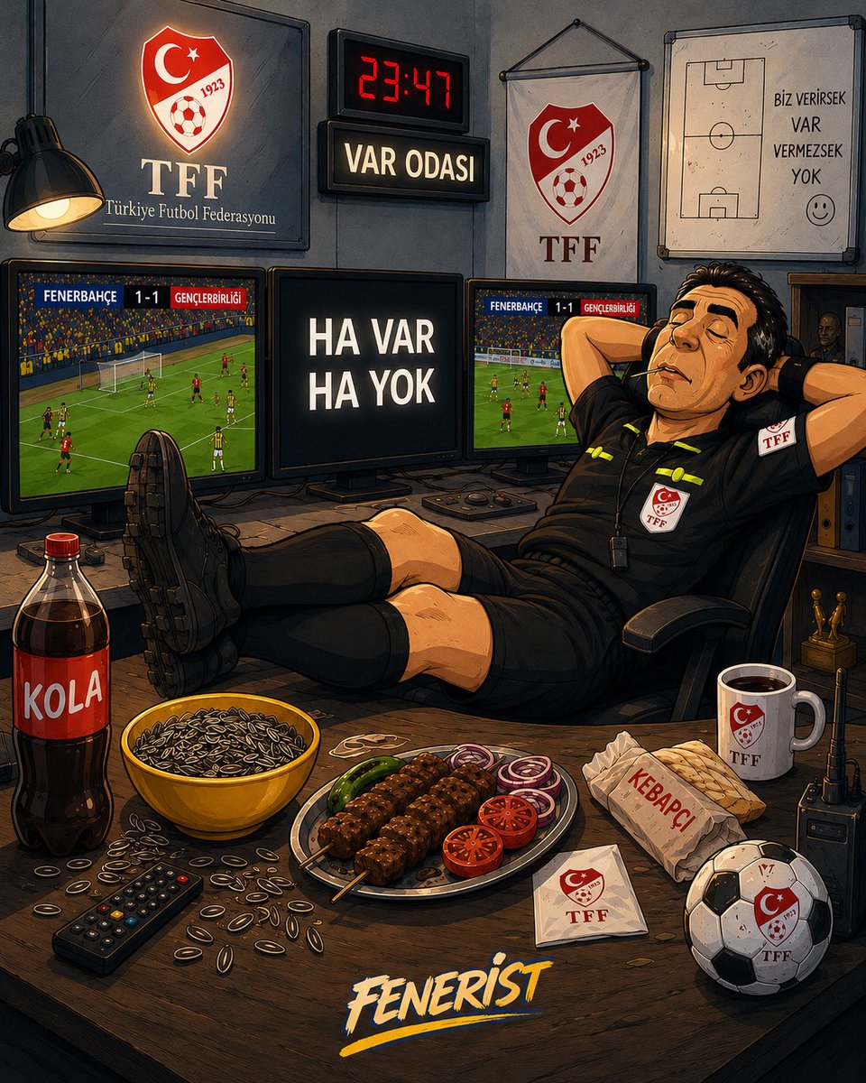 Feneristcom's tweet photo. Fenerbahçe maçlarında VAR odası! https://t.co/HZljqBwhwB