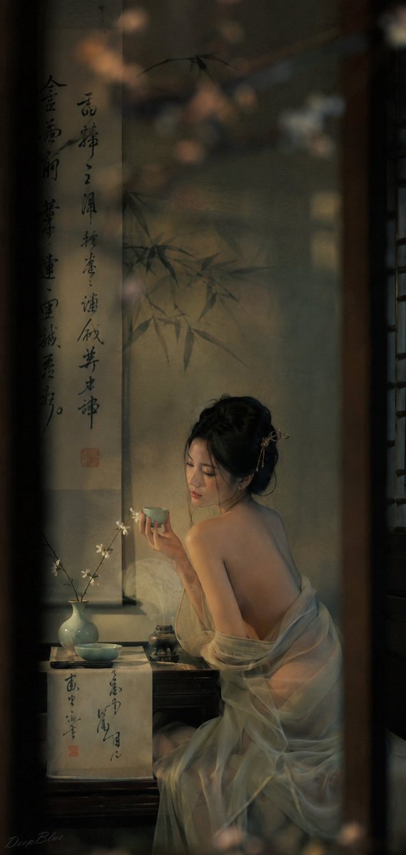 DeepBlueXAI's tweet photo. 宋式美学确实高级～

出格画面也如此有雅韵🪭 https://t.co/e63xfPZsdN