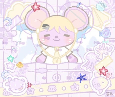 gpal0412's tweet photo. 나의 여름을 책임지는 귀요미들..🐭🦊💜 https://t.co/KaXHDCrJFm