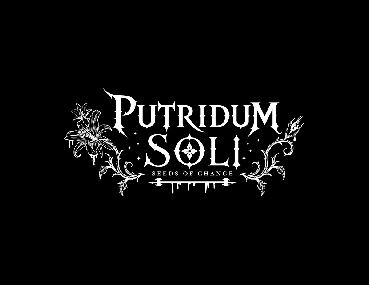 PutridumSoli's tweet photo. First off, here are the black and white versions of our new logo.  Following some feedback on our project name possibly being too obscure/convoluted, we also decided to add the "Seeds of Change" subtitle so readers have something simpler and catcher to remember. https://t.co/SgGSy82h6r