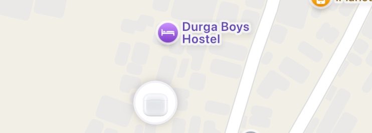 Tech_glareOffl's tweet photo. Lost my Apple AirPods Today and It’s showing this Location. 

When I went to the Location, The Families Staying there are Saying They don’t have It and I feel they are Genuine.

What’s the Best Way to Recover it ? 🥲🥲 https://t.co/fbpsphZ85A