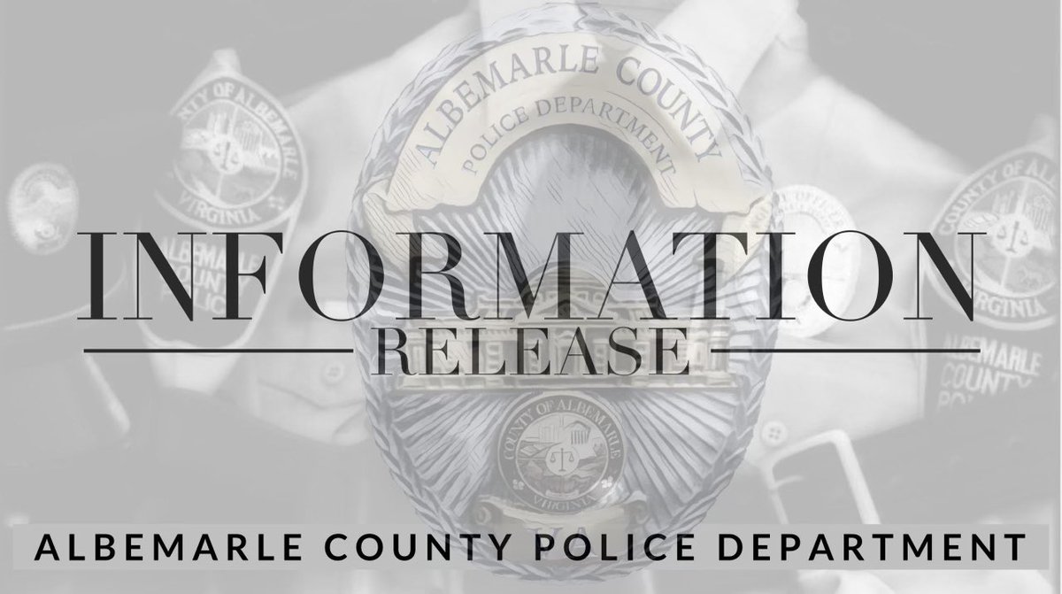 ACPD_VA's tweet photo. ** Information Release **

The Albemarle County Police Department (ACPD) is investigating a shooting that occurred in Albemarle County after officers initially responded to a reported domestic disturbance. https://t.co/vBKJawipnT