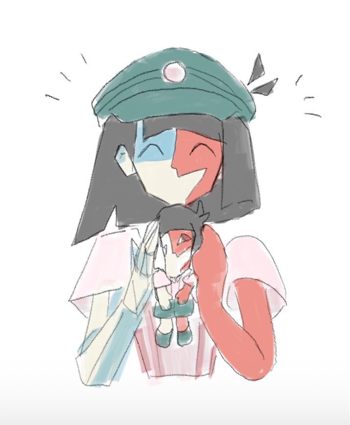 ikitakawa_sub's tweet photo. 高橋一生のぬいぐるみの持ち方をするENAの絵 https://t.co/QOJExwAtOq