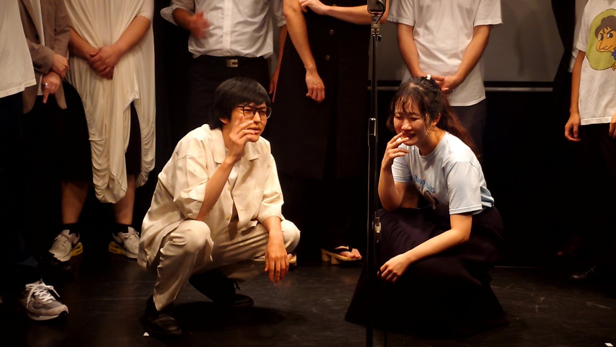 me_me_go_go's tweet photo. 8/6ピンポイント反省会vol.4
名前で行かない人もいるかもしれないけど、ピンポイント行ったなら絶対に行ったほうがいい！
前ライブからヴィランとしてちからいっぱい牛込さんが顰蹙を受けながらも大活躍！
ぬでさんと永野詠子さんが偽人形横丁として大喜利と漫才でウケ！この風貌でギャルボケはズルい https://t.co/qy5YMIduDP