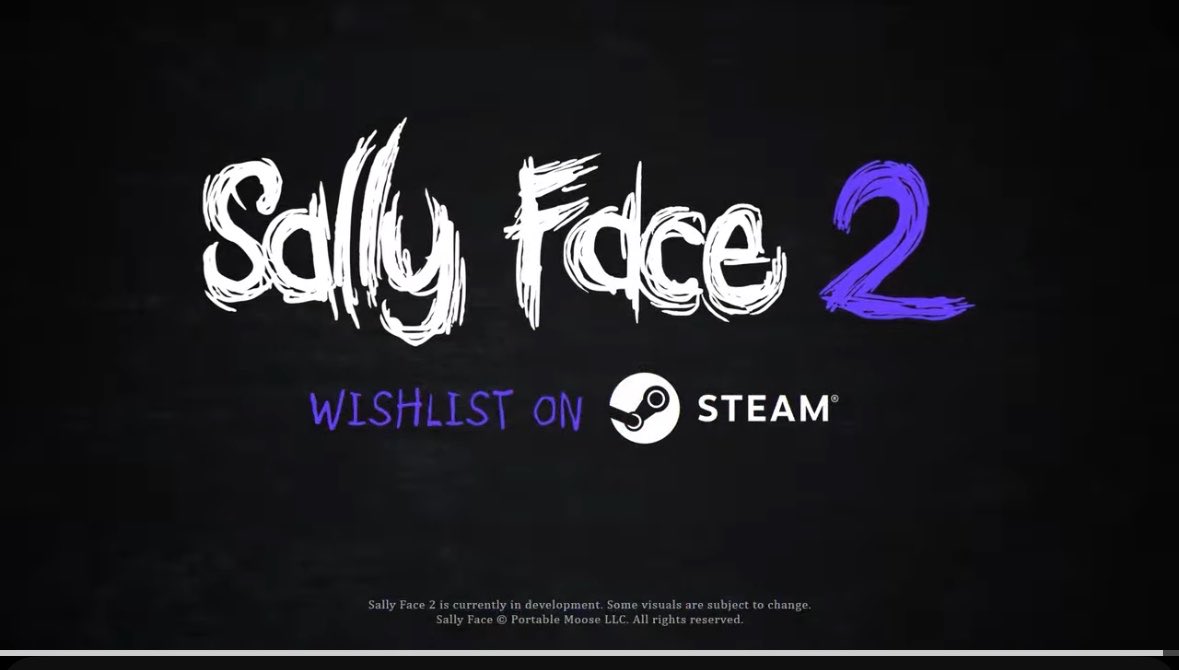 folklabiar's tweet photo. SALLY FACE 2 TEASER MEUDEUS https://t.co/JR1MQHOxB5