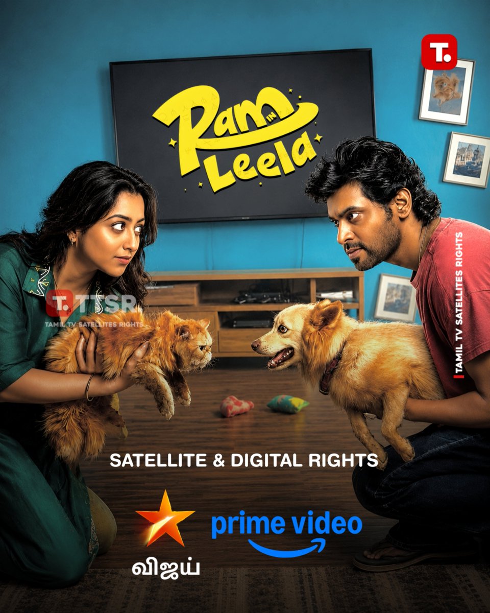 TTSR_Official's tweet photo. #RamInLeela Satellite & Digital Rights With #VijayTV & PrimeVideo
#RamInLeelaFromAug21 💕
@TTSR_Official @vijayavikashm
#Rio #Vartika #Chetan #Malavika #AnkitMenon #RamachandranKannan #CinemaUpdate #KollyWood #Cinema #TTSR #TamilTVSatellitesRights #VijayaVikash
#VIJAYAVIKASHM https://t.co/GYNLrZbWbK