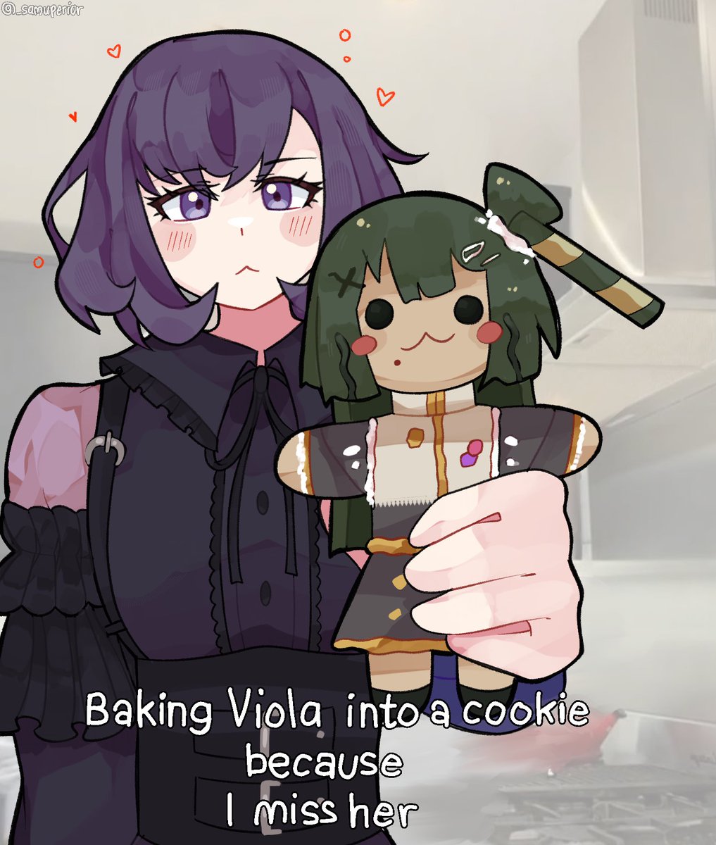 _samuperior's tweet photo. miyako misses viola
#bandoriart https://t.co/uEnVKfe237