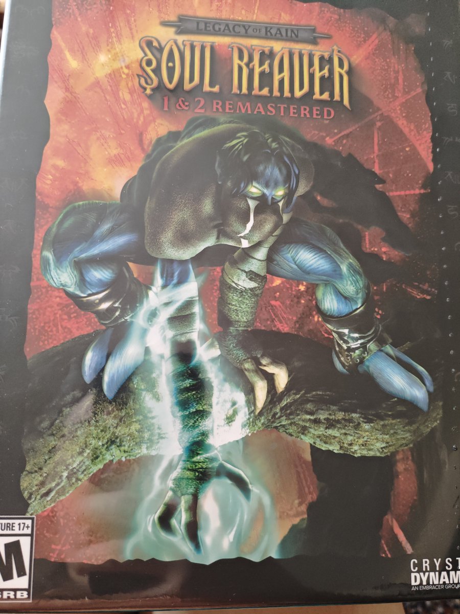 RainaAudron's tweet photo. Happy 27th birthday to Soul Reaver! 🥳 This game changed my life and I'm so glad I was able to bring it back from the Underworld! I opened the LRG edition today for this occasion (thanks to @William_Faure) and enjoyed the physical goodies it came with!✨
#soulreaver #legacyofkain https://t.co/XGIJ9kRC6g