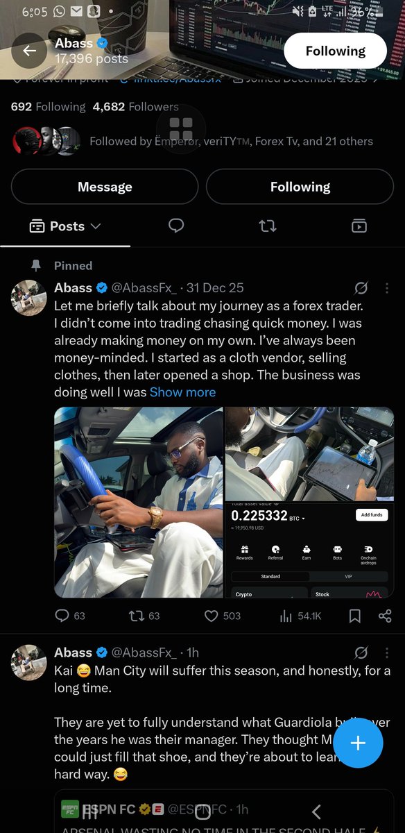 cccNFT12's tweet photo. @iamtolufx @Akindamolafx @AbassFx_ @hendrayhorc Done
8050719094- Opay
Muazu Yahaya https://t.co/4kz8eHZpAi