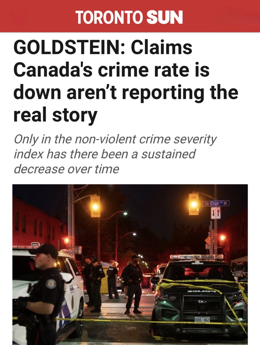 LarryBrockMP's tweet photo. Since 2015, Canada’s violent crime rate is up 35% and the violent crime severity index is up 29%. Violent crime remains near its highest levels this century.

For years, lax Liberal bail and sentencing laws have put repeat violent offenders back on our streets. Now, despite all of Mark Carney’s tough talk on crime, his government has still refused to make the meaningful changes needed to restore public safety.

Conservatives proposed making public safety the number one consideration in bail and sentencing decisions and to strengthen consequences for repeat violent offenders.

Liberals rejected them.

Canadians aren’t imagining the violent crime crisis. They’re living with the consequences of a government that refuses to fix it.

Enough talk. Put victims before criminals and public safety first.