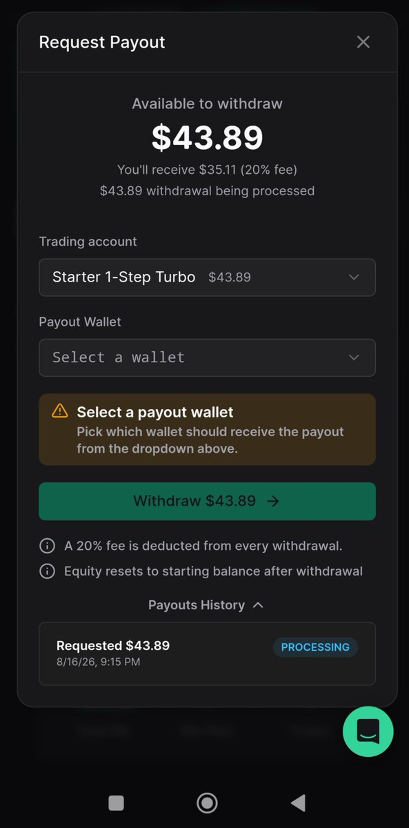 zedzaid's tweet photo. My 1st payout with @ProprXYZ . Maybe everyday i will make money from this great propfirm @migas2k8 https://t.co/2E9eegxysT