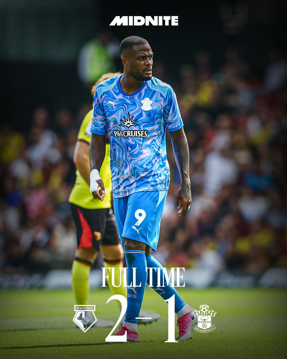 SouthamptonFC's tweet photo. Defeat on the opening day. https://t.co/fQx3mvQPGz