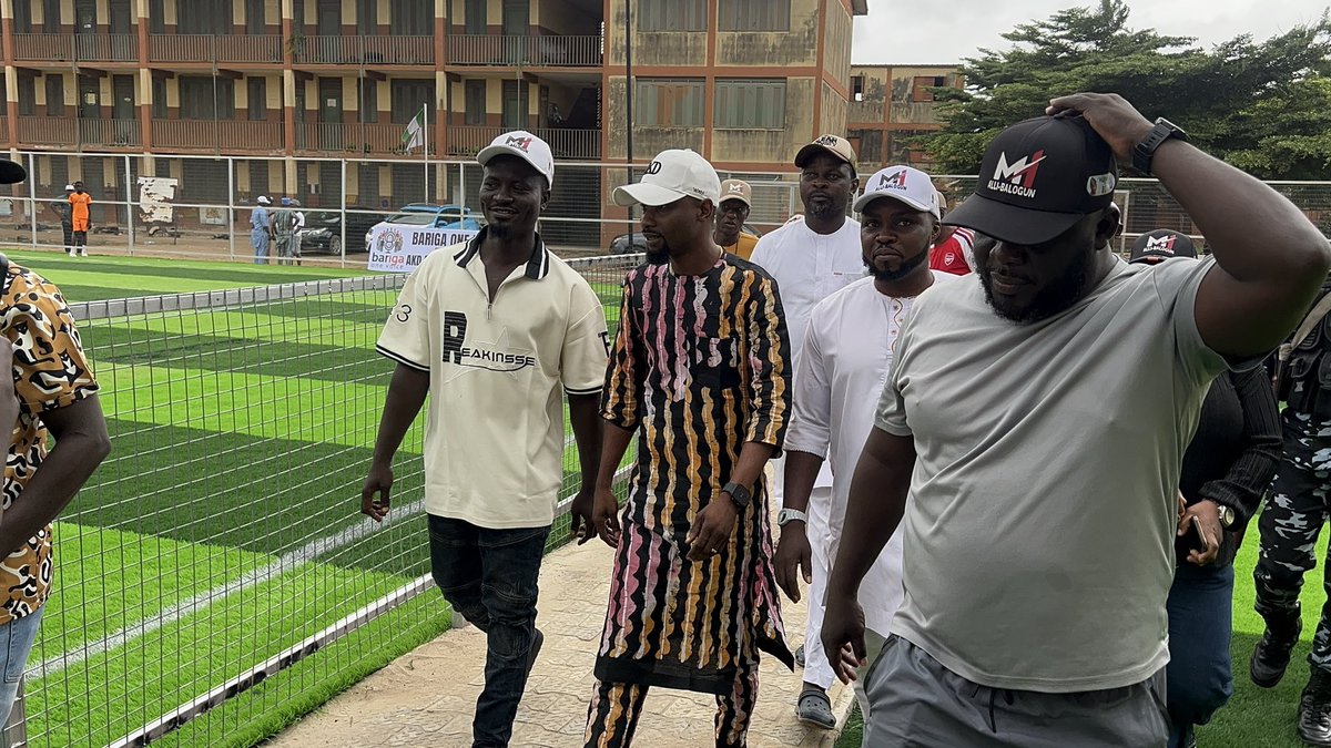 AKDUNITYCUP's tweet photo. Arrival of Hon. Moruf Idowu Alli-Balogun (M.I.) (APC) candidate running to represent Somolu Constituency II in the Lagos State House of Assembly. https://t.co/0Oa18rN5RE