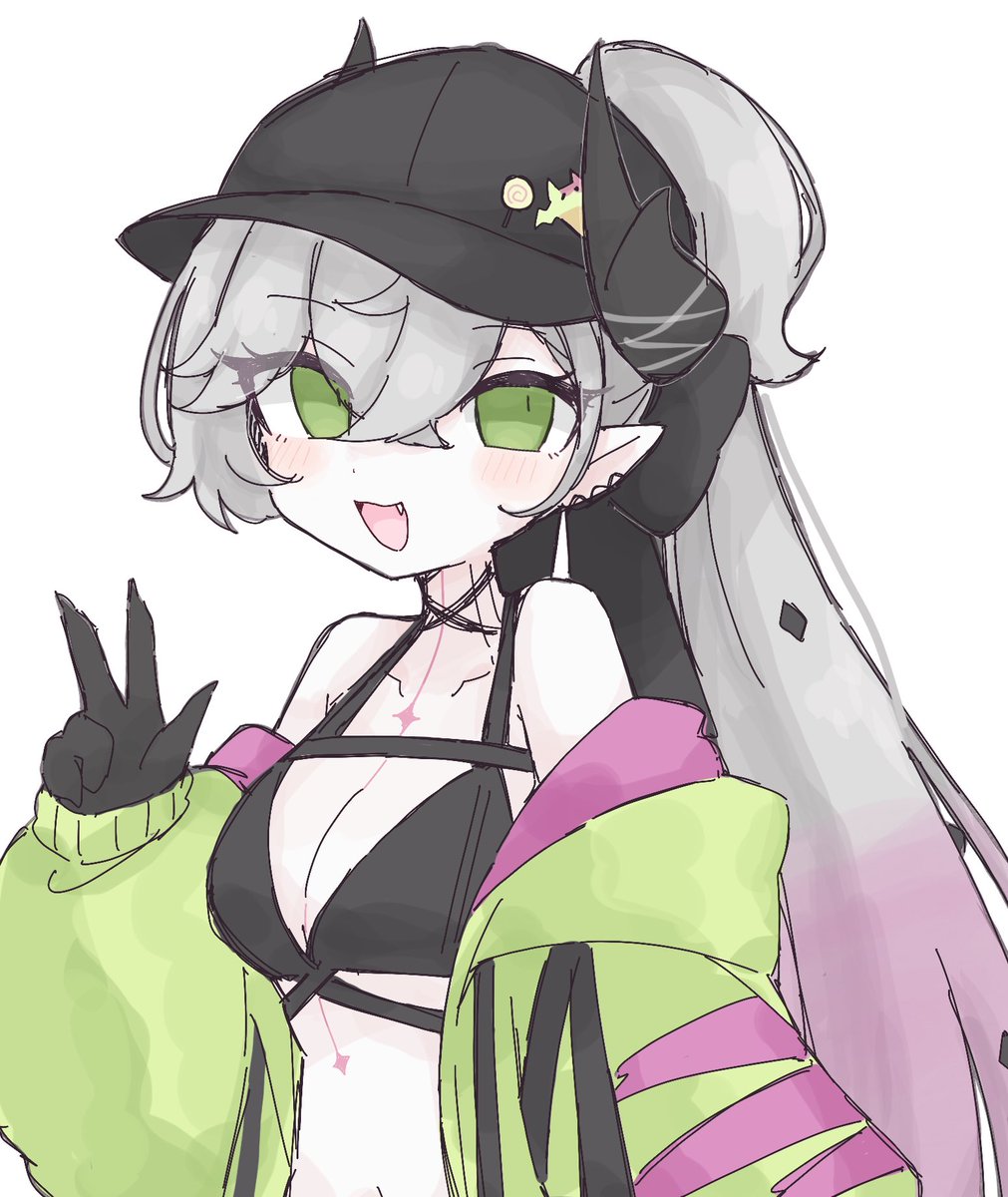 kappako_chan_'s tweet photo. 水着リリス🩶💜 https://t.co/hT0V52R1T4