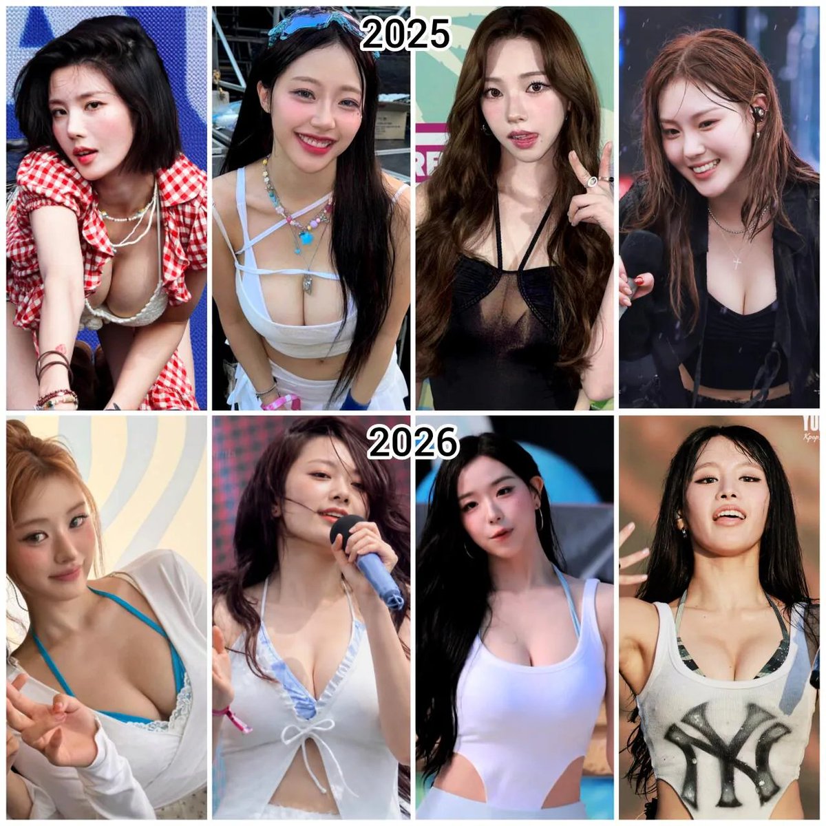 kokojiwon2's tweet photo. 2025 VS 2026 https://t.co/eHMK6FwbER